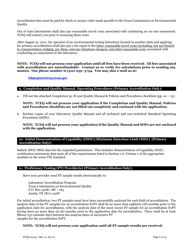 Form 20132 Application for Environmental Laboratory Accreditation - Texas, Page 6