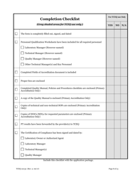 Form 20132 Application for Environmental Laboratory Accreditation - Texas, Page 8
