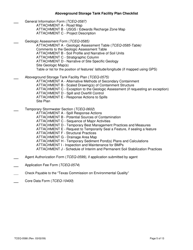 Form 0588 Application Checklists - Texas, Page 5