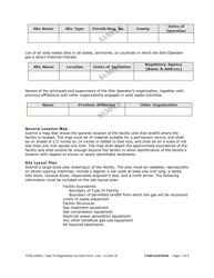 Form 20651 Type IX Landfill Gas to Energy Facility Registration by Rule Application Form - Texas, Page 14