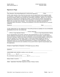 Form 20651 Type IX Landfill Gas to Energy Facility Registration by Rule Application Form - Texas, Page 7