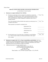 Form 0722 Annual Financial Report - Texas, Page 3