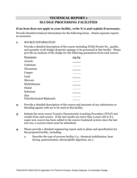 Form 00744 Application for Permit to Process, Surface Dispose, or Incinerate Sludge - Texas, Page 21