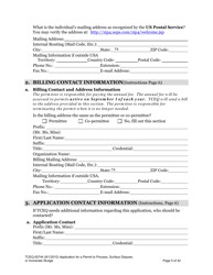 Form 00744 Application for Permit to Process, Surface Dispose, or Incinerate Sludge - Texas, Page 5