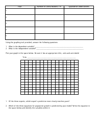 Population Dynamics: Three Types of Population Growth Worksheet - Ap Biology, Blue Valley Schools, Page 2