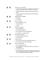 Conducting Internal Investigation Checklist Template - Bullivant Houser Bailey, Page 2
