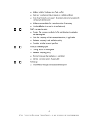 Conducting Internal Investigation Checklist Template - Bullivant Houser Bailey, Page 4