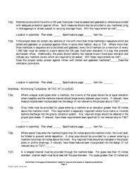 Form 10243 Sewage Collection System Submittal Application for Plans and Specifications Review - Texas, Page 14