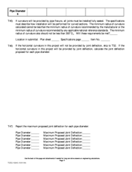 Form 10243 Sewage Collection System Submittal Application for Plans and Specifications Review - Texas, Page 17