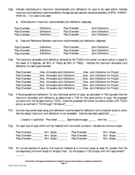 Form 10243 Sewage Collection System Submittal Application for Plans and Specifications Review - Texas, Page 18