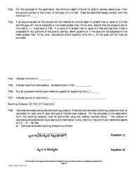 Form 10243 Sewage Collection System Submittal Application for Plans and Specifications Review - Texas, Page 20