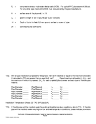 Form 10243 Sewage Collection System Submittal Application for Plans and Specifications Review - Texas, Page 23