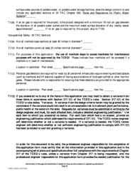 Form 10243 Sewage Collection System Submittal Application for Plans and Specifications Review - Texas, Page 33