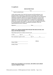 Form TCEQ-20066 Application for Permit to Discharge From a Small Municipal Separate Storm Sewer System (Ms4) Into Surface Water in the State - Texas, Page 17