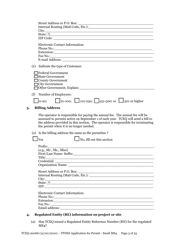Form TCEQ-20066 Application for Permit to Discharge From a Small Municipal Separate Storm Sewer System (Ms4) Into Surface Water in the State - Texas, Page 3