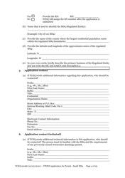 Form TCEQ-20066 Application for Permit to Discharge From a Small Municipal Separate Storm Sewer System (Ms4) Into Surface Water in the State - Texas, Page 4