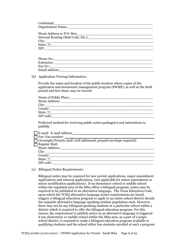Form TCEQ-20066 Application for Permit to Discharge From a Small Municipal Separate Storm Sewer System (Ms4) Into Surface Water in the State - Texas, Page 6