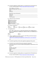 Form 20214 Application for Permit to Discharge From a Large Municipal Separate Storm Sewer System (Ms4) Into Surface Water in the State - Texas, Page 3