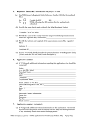 Form 20214 Application for Permit to Discharge From a Large Municipal Separate Storm Sewer System (Ms4) Into Surface Water in the State - Texas, Page 5