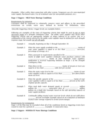 Form 20191 Drought Contingency Plan for a Retail Public Water Supplier - Texas, Page 4