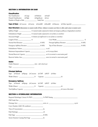 Form 20345 Information Sheet: Proposed New Construction, Modification, Repair, Alteration, or Removal of a Dam - Texas, Page 2