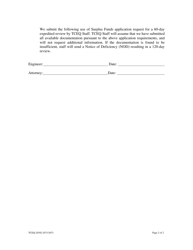 Form 20382 Requirements for Surplus Funds Application Expedited Review - Texas, Page 2