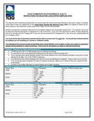 Form 20467(A) Lead/Copper Sample Site Selection Pool and Materials Survey for Community Water Systems Form - Texas, Page 3