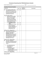 Form 20442 Pretreatment Streamlining Rule Tpdes Modifications Checklist - Texas, Page 4