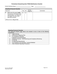 Form 20442 Pretreatment Streamlining Rule Tpdes Modifications Checklist - Texas, Page 8