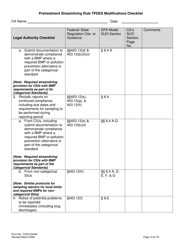 Form TCEQ-20440 Pretreatment Streamlining Rule Tpdes Modifications Checklist - Texas, Page 10