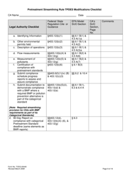 Form TCEQ-20440 Pretreatment Streamlining Rule Tpdes Modifications Checklist - Texas, Page 9
