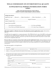 Form 20775 Marine Seawater Desalination Permit Application - Administrative Report - Texas, Page 13