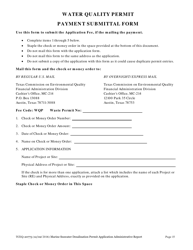 Form 20775 Marine Seawater Desalination Permit Application - Administrative Report - Texas, Page 15