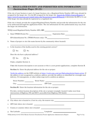 Form 20775 Marine Seawater Desalination Permit Application - Administrative Report - Texas, Page 9