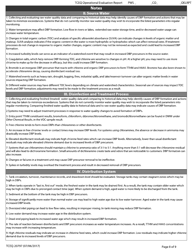 Form TCEQ-20797 Operational Evaluation Report - Texas, Page 8