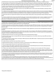 Form TCEQ-20797 Operational Evaluation Report - Texas, Page 9