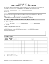 Form 20777 Marine Seawater Desalination Facility Permit Application - Worksheets - Texas, Page 4