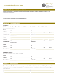 Form 95-235 Internship Application - Texas, Page 3