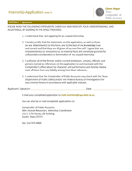 Form 95-235 Internship Application - Texas, Page 4