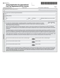 Form AP-178 Texas Application for International Fuel Tax Agreement (Ifta) License - Texas, Page 4