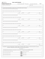 Form AP-159 Texas Questionnaire for Coastal Protection Fee - Texas, Page 3