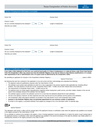 Form AP-218 Application for Arbitrator Registry Individuals Only - Texas, Page 4