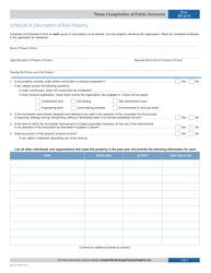 Form 50-214 Application for Nonprofit Water Supply or Wastewater Service Corporation Property Tax Exemption - Texas, Page 3