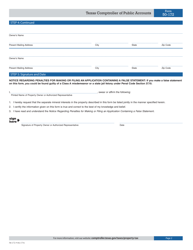 Form 50-172 Operator&#039;s Request for Joint Taxation of Mineral Interest - Texas, Page 2