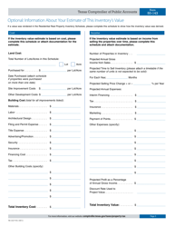 Form 50-143 Rendition of Residential Real Property Inventory - Texas, Page 5