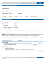 Form 50-288 Lessor&#039;s Rendition or Property Report - Leased Automobiles - Texas, Page 2