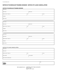 Form 69-203 Program Change Request - Texas, Page 2