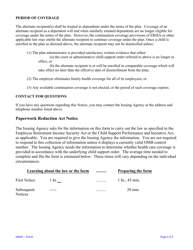 National Medical Support Notice Form, Page 10