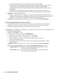 Form CSC-001C Checklist to Apply for a Certificate of Approval - Texas, Page 4