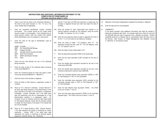 Form DWMRC-06 Occupational Exposure Record for a Monitoring Period - Utah, Page 2